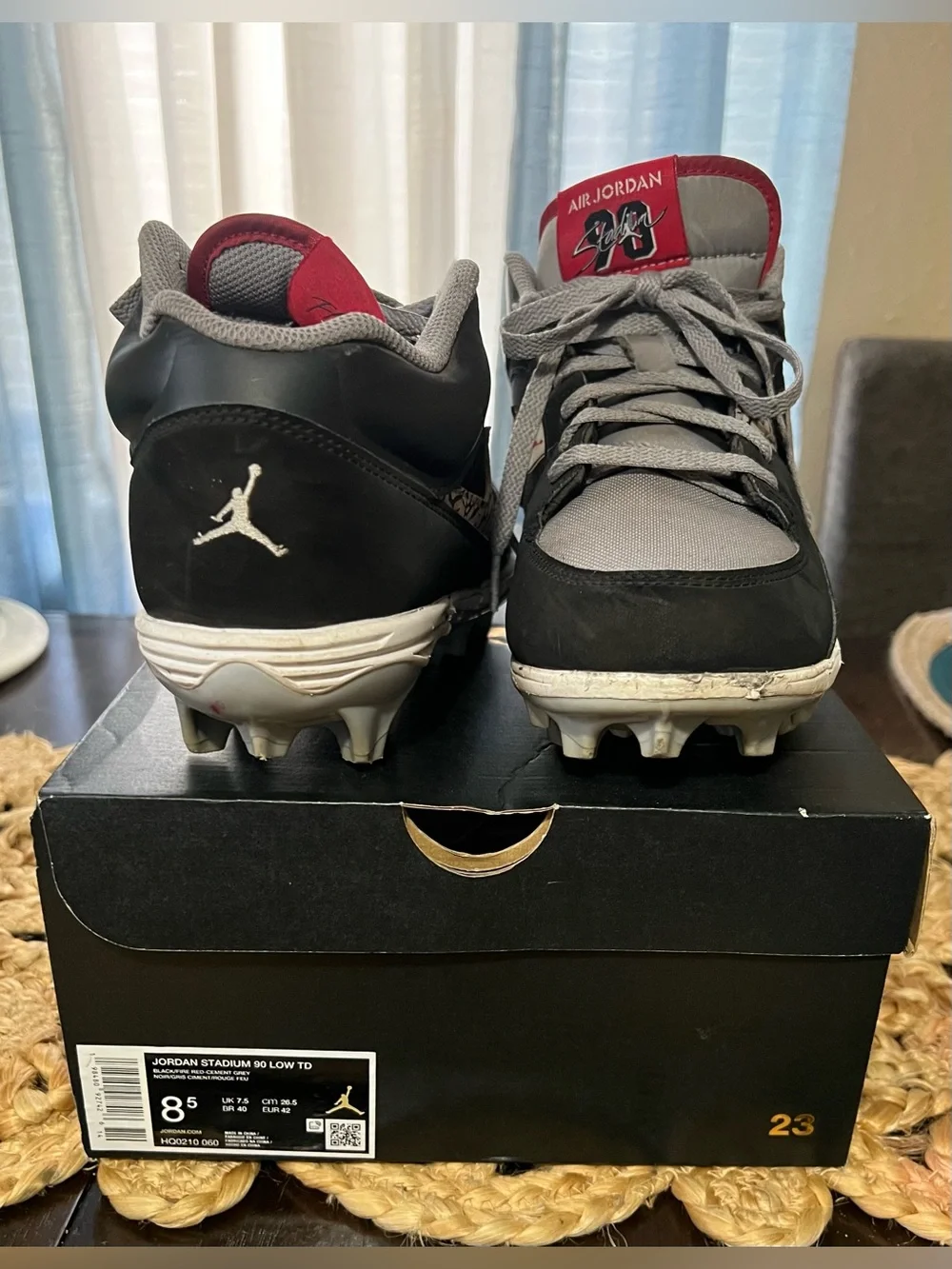 Jordan Stadium 90 Low TD Football Cleats